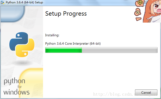 点击Install